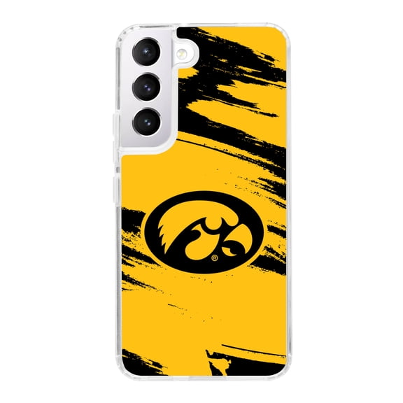 Iowa Hawkeyes HD Phone Case for Samsung Galaxy S25 (Paint Stripe) by Affinity Bands
