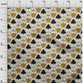 thumbnail image 3 of oneOone Cotton Silk Dark Mustard Fabric Poker Card Craft Projects Decor Fabric Printed By The Yard 42 Inch Wide, 3 of 4