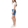 thumbnail image 2 of Seven7 Women's Denim Weekend Short, Daisy Embroidery, 2 of 4