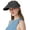 Kd10-black, variant on Sun Visor Hats Empty Top Baseball Cap Straw Beach Cap Clip On Head Cap Large Brim Visor Cap Summer Golf Hats for Women