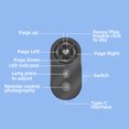 thumbnail image 3 of Peggybuy 7 Buttons Wireless Phone Selfie Photo Shutter Bluetooth-Compatible Remote(Black), 3 of 6