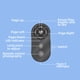 thumbnail image 2 of 7 Botones Inalámbrico Selfie Photo Shutter Remoto Compatible Con Dientes () Blue Black, 2 of 6