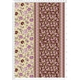 thumbnail image 3 of Chiffon Printed Cluster Print Fabric Floral Fabric Sheer Fabric Dressmaking Fabric (BROWN/PINK/IVORY, HalfaYard), 3 of 6