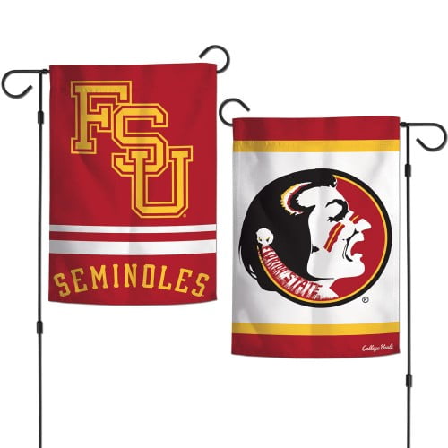 Florida State Seminoles 2 Sided Garden Flag 12.5" x 18" NEW Yard Fan Outdoor 
