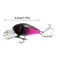 thumbnail image 4 of Greeniant 1 unidad de cebo Artificial de pesca de simulación de 4,5 cm, cebo en forma de pez, señuelo de pesca de simulación, cebo duro flotante, Pescar 7 Greeniant OD001272-06, 4 of 6