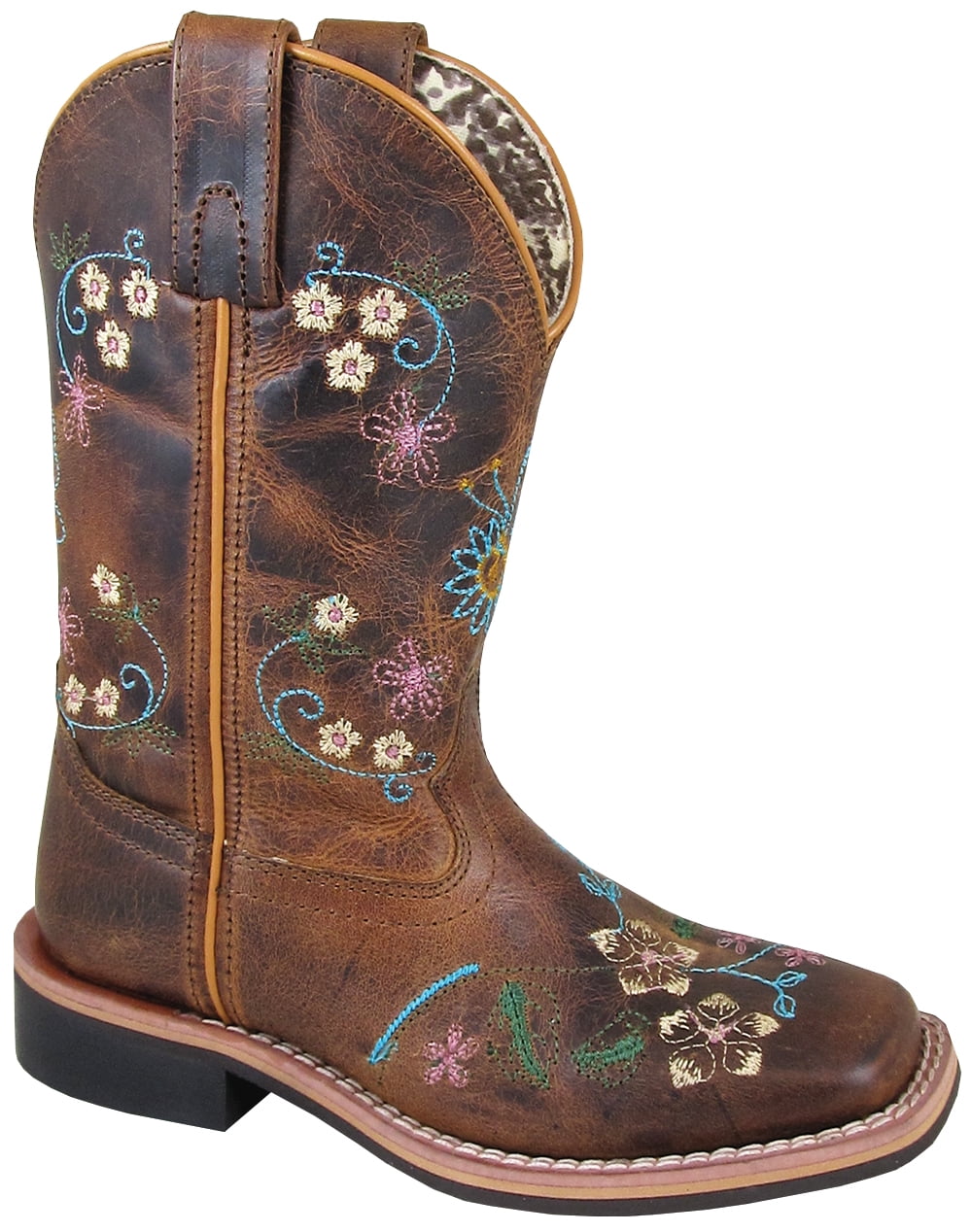 girls leather cowboy boots
