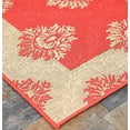 thumbnail image 4 of Furnish My Place Design1087 Sunset 3'3"x5' Contemporary Oriantal Modern Floral Area Rugs For Indoor & Outdoor, Easy To Clean & Fade Resistant Washable Rug, Sunset Orange, 4 of 5