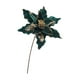 thumbnail image 5 of Christmas Product Simulated Handmade Christmas Flower Glitter Sequins 30cm Green Velvet Christmas Flower Christmas Decorations, 5 of 6
