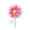 Pink, variant on Twfbrm Sunflowers Garden Stakes for Outdoor, 12 Inch Metal Flowers Garden Stakes, Rust and Weather Resistant Artificial Flower Stick Faux Plant Pick Yard Art Decorations for Lawn Porch Patio Pathway