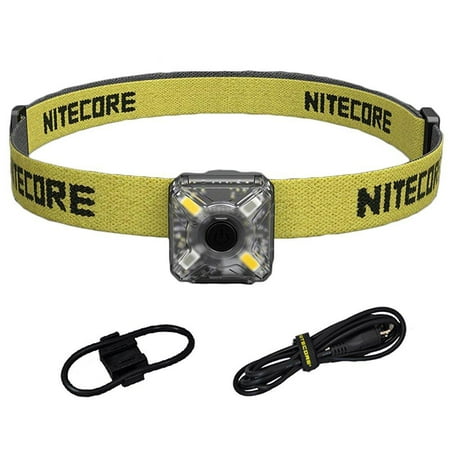 Headband Adapters Kit - nitecore nu05 red & white output rechargeable headlamp mate and safety light kit with bike mount, headband, lumen tactical adapter and usb cable