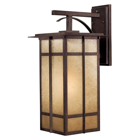 Minka Lavery Delancy 1 Light Wall Mount - Iron Oxide - 71193-A357-PL