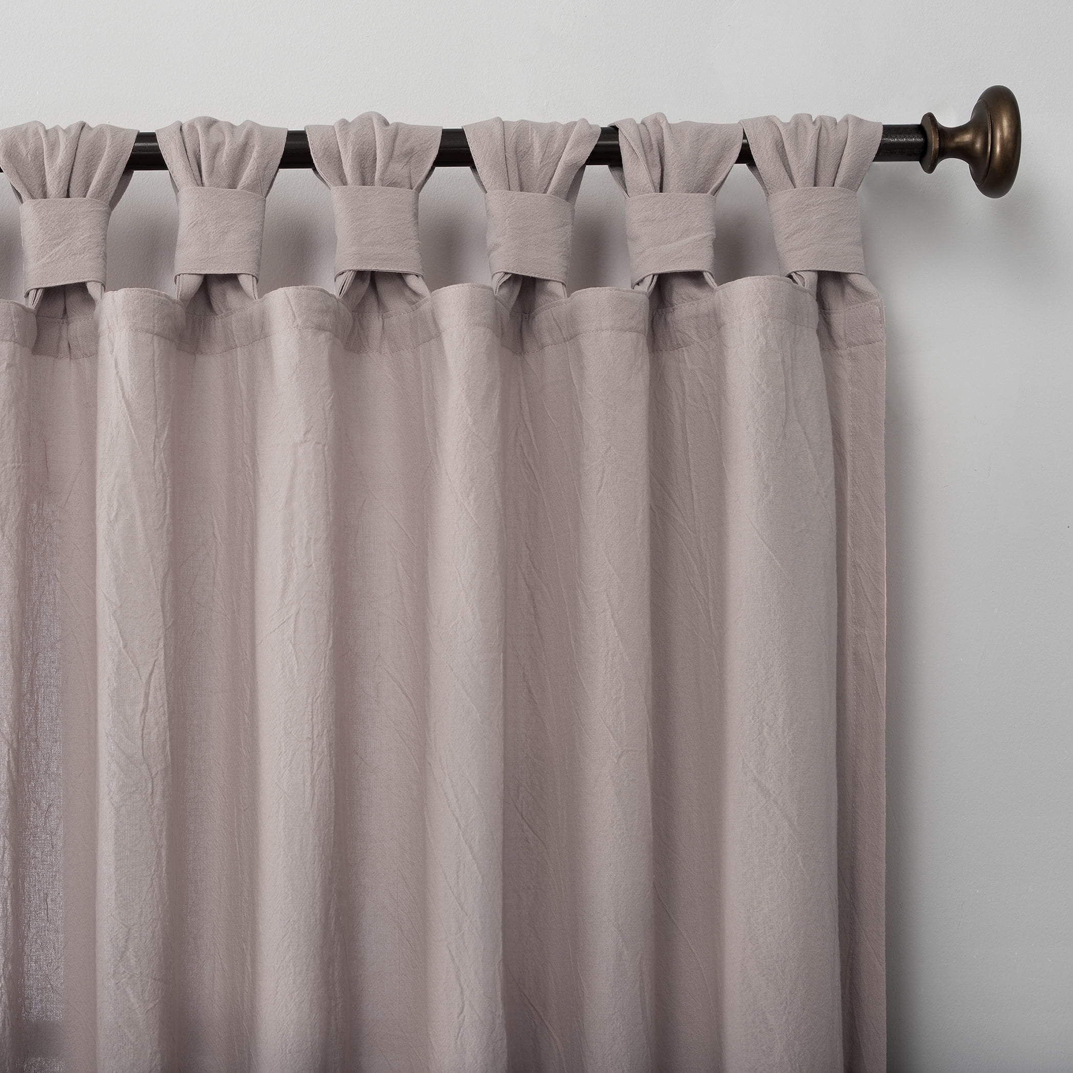 Archaeo Sarro Washed Cotton Twist Tab Curtain, 52" x 84"