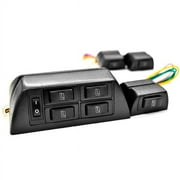 Biltek 4x Car Window Automatic Power Kit Electric Roll Up Compatible with Buick / Chrysler LeSabre Regal 200 300 Raider RVR
