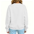 thumbnail image 4 of UDAUDU Cat Pouch Hoodie for Women Kangaroo Pocket Dog Pouch Sweatshirts Pet Carrier Fall Winter Pullover Animal Holder Long Sleeve Tops White S, 4 of 4