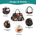 thumbnail image 3 of Full Cats Cooler Bag Lunch Bag Soft Cooler Cooling Tote Insulated Lunch Box for Adult Men Women, 3 of 6