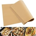 thumbnail image 5 of Cterwk 50 Pcs Parchment Paper Sheets Non Stick Precut Baking Parchment Paper for Baking，Fryer, Cooking, Oven, 12" x 12", 5 of 7