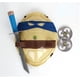 thumbnail image 5 of Tortugas Ninja Caparazón de tortuga Rafael Leonardo Da Vinci Donatello Arma Caparazón de tortuga Set Cosplay Halloween Regalos de juguetes para niños, 5 of 5