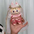 thumbnail image 3 of Ropa y accesorios para minimuñecos de peluche de 17 cm para ídolos de Corea del Kpop Exo Labubu, camisa con flores, chaqueta de cuero, falda, ropa de regalo, 3 of 5