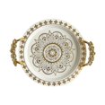 thumbnail image 2 of Siruishop Decorative Serving Tray Nordic Fruit Plate for Coffee Table Birthdays Fruits 32cmx27.5cmx4.7cm, 2 of 8