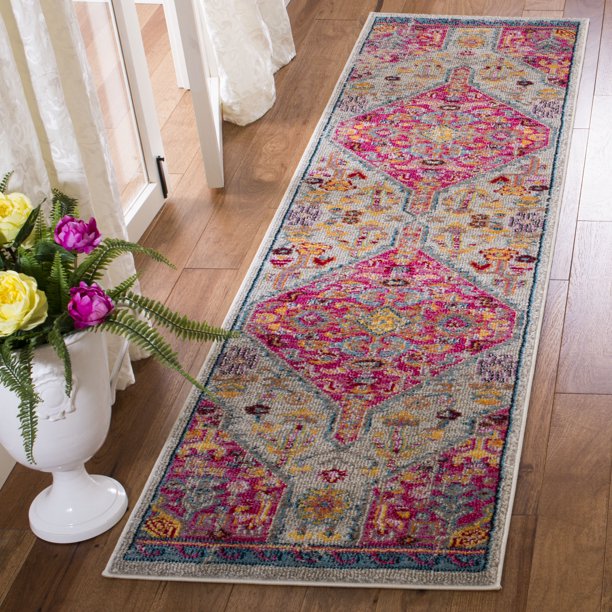 Safavieh Madison Rowland Geometric Floral Area Rug or Runner