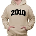 thumbnail image 2 of 2010 College Style Hoodie Sweatshirt Unisex X-Large Sand, 2 of 5