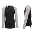thumbnail image 4 of Men's Scallop Bottom Thermal Shirt With Side Zipper, 4 of 6