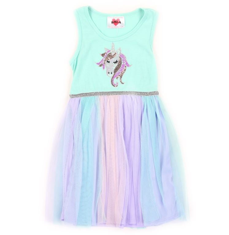 unicorn sequin dress