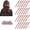 pink, variant on 24 count Large Duck Bill Clips,Curling Hair for Hair Clips, Rust-Proof Metal Clip, Hole Styling Clip,Suitable for Hairstyling Hair Dye(sliver)