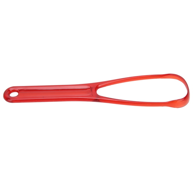Herramienta de limpieza de lengua, raspador de lengua portátil, raspador de lengua de plástico, limpiador de lengua de rendimiento sólido