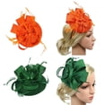 thumbnail image 1 of Paquete de 2 s de plumas 20 para la iglesia, pinza cabello, , pastillero, sombrero, para mujeres, niñas Colco Tocado de Gatsby de los años 20 para mujer, 1 of 8