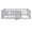 Gray, variant on Cterwk Wood Foor Bed Frame with Fence, Twin Size Bed Frame for Living Room, Bedroom, White