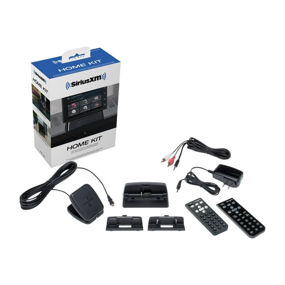 SiriusXM Kit Dock & Play Home - Support de Charge + Adaptateur Secteur - Noir - pour Stratus 5, 7; OnyX EZ, EZ with Home Kit, EZR, EZR with Home Kit