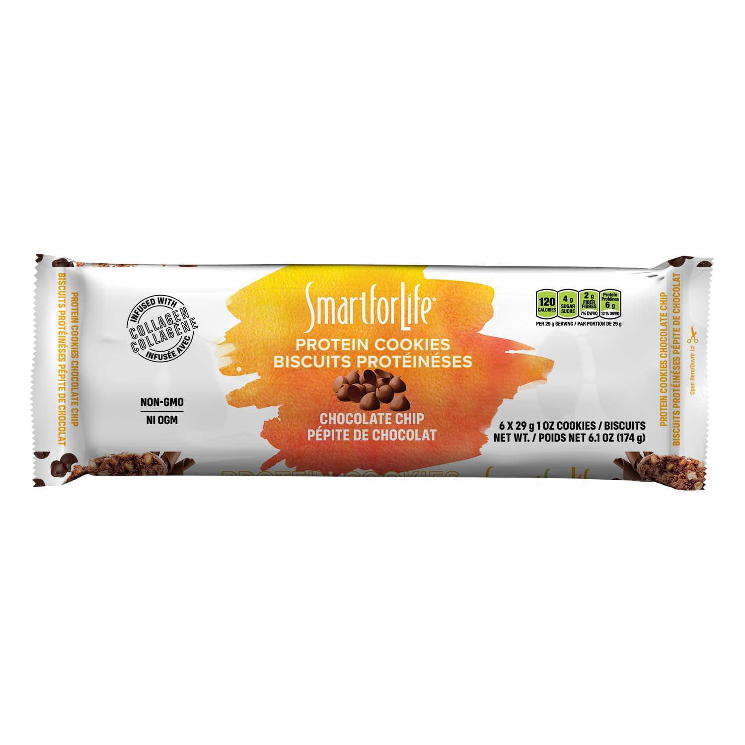 Smart for Life High Protein Cookie Diet - Chocolate Chip - 2 Week Supply