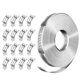 thumbnail image 1 of Abrazadera de Manguera de Acero Inoxidable, Correa de Metal Ajustable de 10m Con 16 Sujetadores, Kit de Abrazaderas para Mangueras y Tubos, 1 of 7