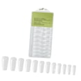 thumbnail image 1 of 240 puntas de uñas postizas transparentes para mujeres y niñas para extensión de uñas, manicura artificial suave, prensa en uñas para arte de uñas DIY forma de T clara, 1 of 8