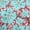 Pink, variant on oneOone Polyester Spandex Teal Blue Fabric Floral Craft Projects Decor Fabric Printed By The Yard 56 Inch Wide