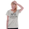 thumbnail image 3 of Number 51 Charm French Stylish Womens Slim Fit Graphic Tee Brisco Brands S, 3 of 5