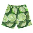 thumbnail image 2 of Green Lemons Boys Swim Trunks Quick Dry Boy Swim Shorts for 3-14 Years, 2 of 8
