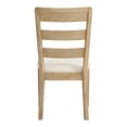 thumbnail image 3 of Clove Brown Upholstered Dining Chair Set / Easy to Maintain, Ideal for Family Meals, 3 of 3