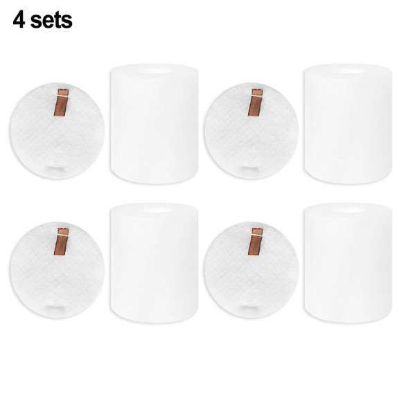 4 Pack Vacuum Filters Replacement for Shark AV2800ZE RV2820YE Cordless Base Station Filter Cotton Accessories