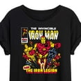 thumbnail image 3 of Marvel Iron Man - Comic Book Cover - Women's Oversized Graphic T-Shirt, 3 of 5