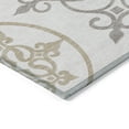 thumbnail image 4 of Addison Rugs Machine Washable Indoor/ Outdoor Chantille Bold Medallion Rug Ivory - 10' x 14', 4 of 6