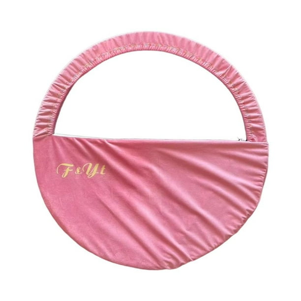 Bolsa para equipo de gimnasia, bolsa para aro de gimnasia, palo de gimnasia, cinta de gimnasia rosa claro