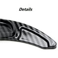 thumbnail image 4 of 1 Pair Steering Wheel Shift Paddle Extensions for 2015-2021 Dodge Charger Challenger Durango/For Jeep Cherokee 2019-2021/For Chrysler 300 300S 2015-2021, Carbon Fiber Style, 4 of 4