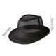 thumbnail image 3 of Sombrero de malla transpirable | Ala ajustable de poliéster encriptado de 60 cm | Gorra ligera de verano para senderismo, viajes, caminatas y deportes | Caqui, negro, gris, blanco y beige, 3 of 5