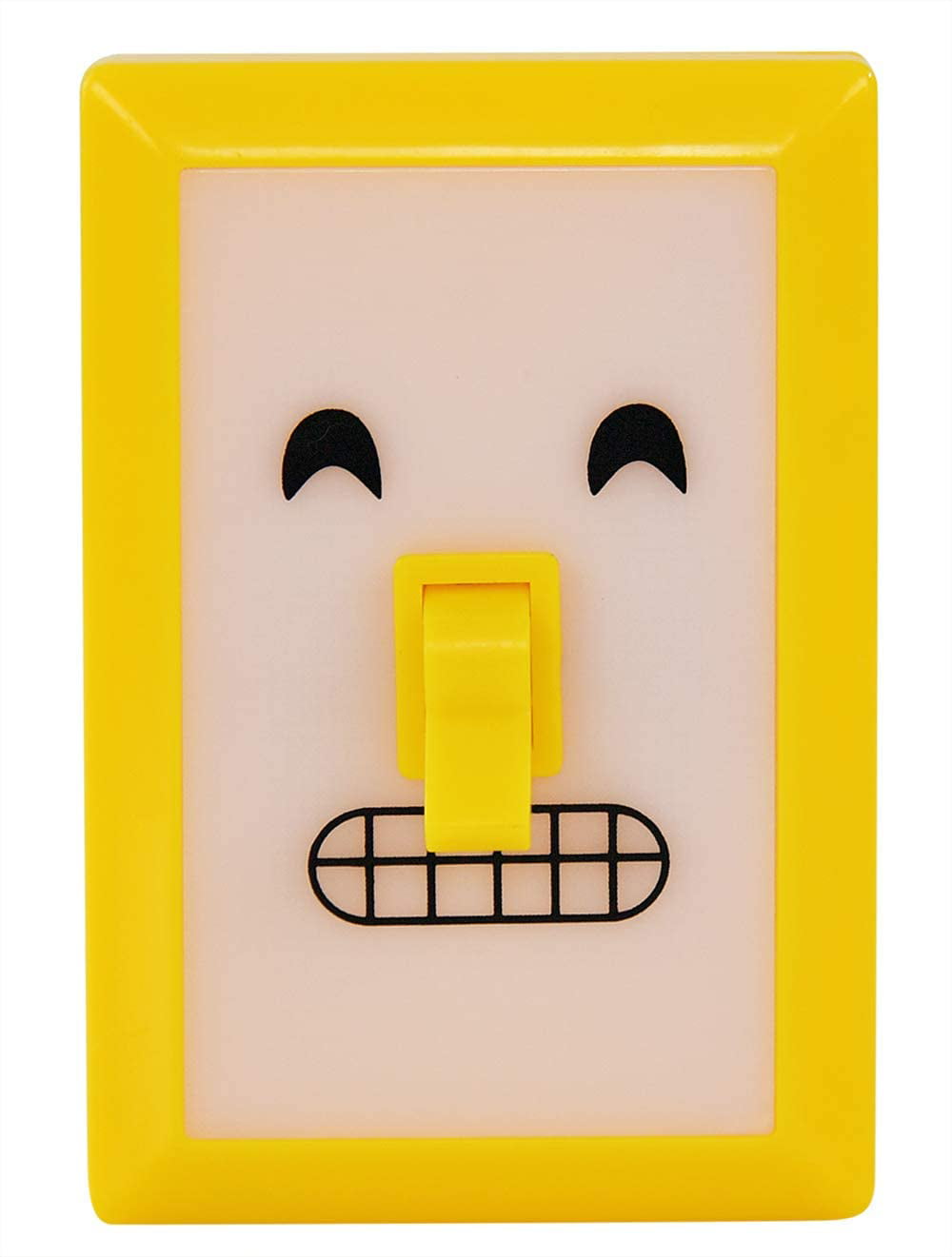 Set of Two Smiley Designed Glass Shielded Night Light 