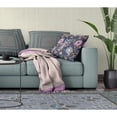 thumbnail image 5 of 20" Everest Peacock Broadcloth Blown and Closed Pillow in Multi-Color Fabric, 5 of 5