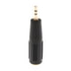 thumbnail image 3 of Auriculares Audio 3.5mm a 2.5mm Dorado Convertidor Adaptador MIC Estéreo, 3 of 8