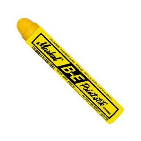 Markal 434-80621 BE Paintstik Solid Paint Ambient Surface Marker - Yellow