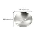 thumbnail image 3 of Shisuyan Stainless Steel Sauce Dish Korean Style Seasoning Plate Practical Sauce Plate, 3 of 8